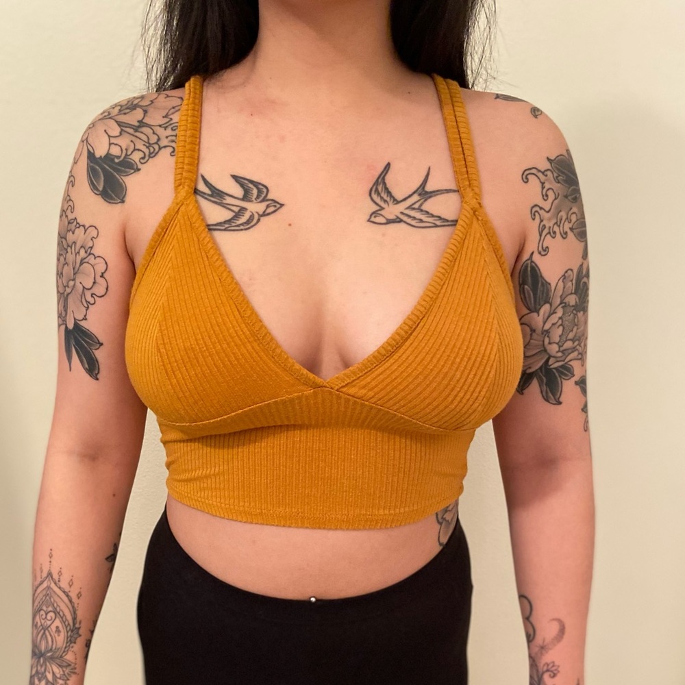 strappy crop top